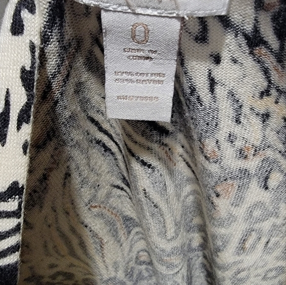 Chicos open face cardigan cheetah 🐆 - Picture 4 of 6